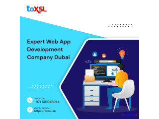 Trusted Web App Development Company in Dubai - ToXSL Technologies