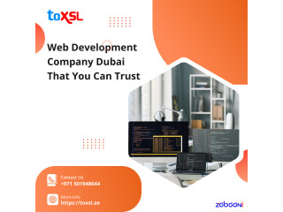 Outstanding Web App Development Services in Dubai | ToXSL Technologies
