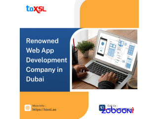 Trending Web App Development Company Dubai | ToXSL Technologies
