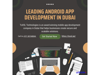 Premier Android App Development Company in Dubai | ToXSL Technologies