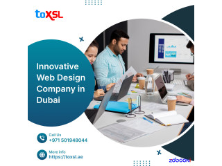 Crafted for Success: ToXSL Technologies - Leading Web Design Company in Dubai