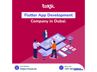 Award - Winning Flutter App Development Company in Dubai | ToXSL Technologies