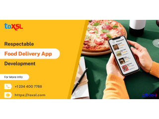 Next-Level Food Delivery App Development Company | ToXSL Technologies