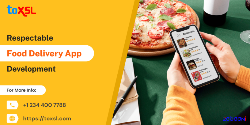 Elevate Your Food App Development  with ToXSL Texhnologies